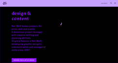 Desktop Screenshot of not-wolf.com